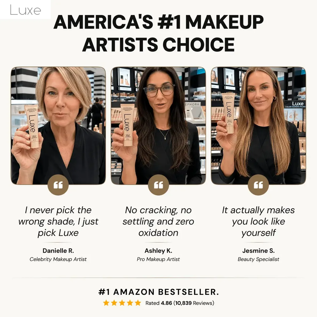 Luxe™ - Color Changing Foundation, photograph 6